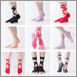 Ribbon Yoga Socks