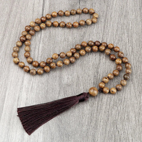  Wooden Mala Necklace