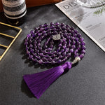 Amethyst Mala Necklace