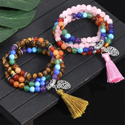 Mala Bracelet with 108 Beads