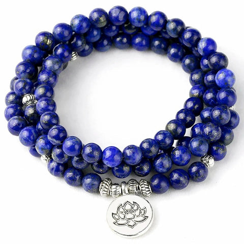 Lapis Lazuli Mala Bracelet