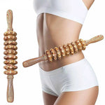 Wooden Belly Massage Roller