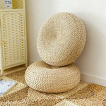 Woven Rattan Meditation Cushion