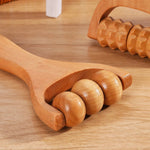 Wooden Facial Massage Roller