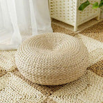 Woven Rattan Meditation Cushion