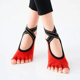 Five-Toe Fingerless Socks
