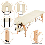 Folding Wooden Massage Table