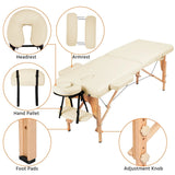 Folding Wooden Massage Table