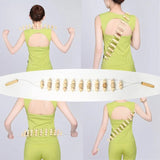 Wooden Back Massage Roller