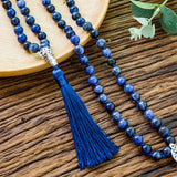 Lapis Lazuli Mala Necklace