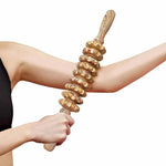 Wooden Belly Massage Roller