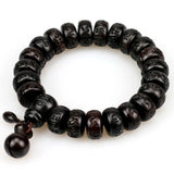 Tibetan Wood Mala Bracelet