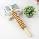 Wooden Anti-Cellulite Massage Roller