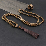 Sandalwood Mala Necklace