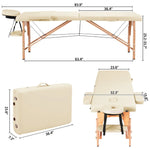 Folding Wooden Massage Table