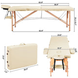 Folding Wooden Massage Table