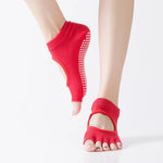 Fingerless Yoga Socks