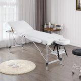 White Massage Table