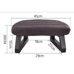 Meditation Bench and Cushion Set