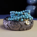 Turquoise Mala Bracelet