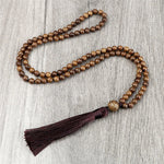 Sandalwood Mala Necklace