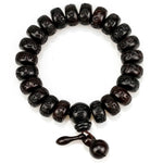 Tibetan Wood Mala Bracelet