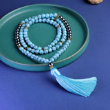 Turquoise Mala Bracelet