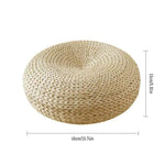 Woven Rattan Meditation Cushion