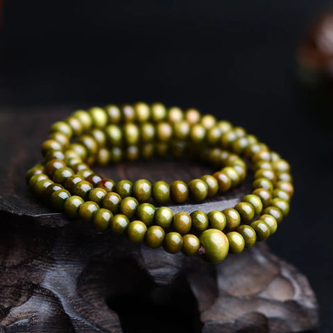 Wooden Mala Bracelet